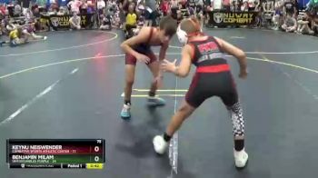 75 lbs Round 5 (6 Team) - Keynu Neiswender, Combative Sports Athletic Center vs Benjamin Milam, Untouchables Purple