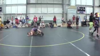 100 lbs Finals (8 Team) - Jovanni Tovar, Untouchables Purple vs Austin Brown, Combative Sports Athletic Center
