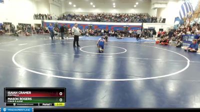 113 lbs Champ. Round 1 - Isaiah Cramer, Post Falls vs Mason Rogers, Coeur D Alene