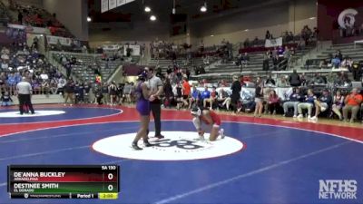 5A 130 lbs Cons. Semi - De`anna Buckley, Arkadelphia vs Destinee Smith, El Dorado