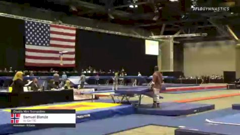 Samuel Blando - Double Mini Trampoline, So Cal TTC - 2021 USA Gymnastics Championships