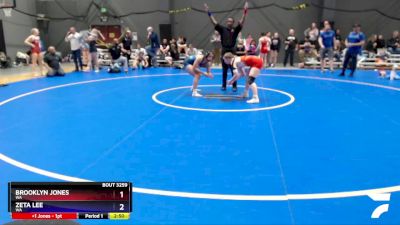 120 lbs Semifinal - Brooklyn Jones, WA vs Zeta Lee, WA