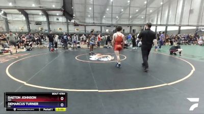 144 lbs Cons. Round 6 - Daeton Johnson, WA vs Demarcus Turner, CA