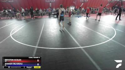 138 lbs Cons. Round 5 - Bryston Scoles, WI vs Dokken Biladeau, IA