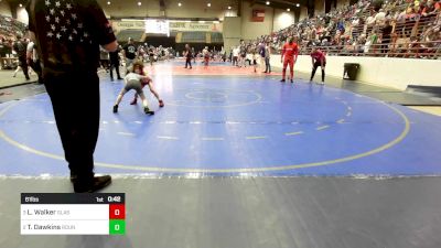 61 lbs Semifinal - Landon Walker, Glasgow Wrestling Academy vs Talmadge Dawkins, Roundtree Wrestling Academy