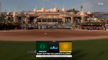 Replay: Notre Dame Vs. Oregon | 2024 Mary Nutter Collegiate Classic