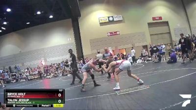 117 lbs Round 1 (6 Team) - Talon Jessup, Indiana Outlaws Black vs Bryce Holt, Mi Mafia Red