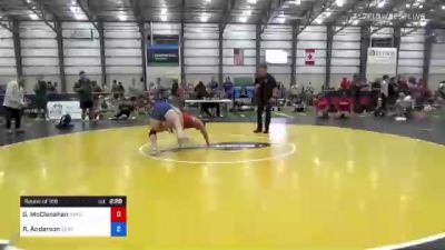 70 kg Round Of 128 - Gage McClenahan, Spartan Combat RTC vs Ryan Anderson, Bearcat Wrestling Club