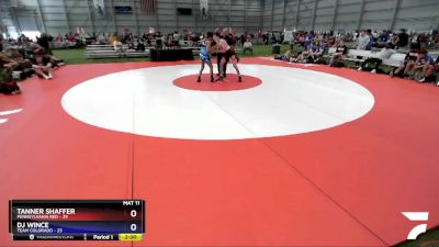 138 lbs Placement Matches (16 Team) - Tanner Shaffer, Pennsylvania Red vs DJ Wince, Team Colorado