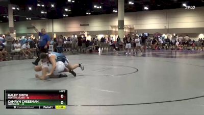 Semis & 1st Wrestleback (8 Team) - Camryn Cheesman, Indiana Ice vs Haley Smith, Montana Silver