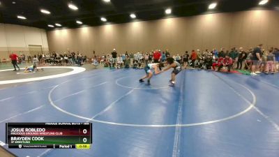 165 lbs Semifinal - Josue Robledo, Malicious Grounds Wrestling Club vs Brayden Cook, 3F Wrestling