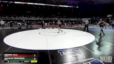 116 lbs Quarterfinal - Brooklin Cienfuegos, Davis vs Arianna Villa, Edison