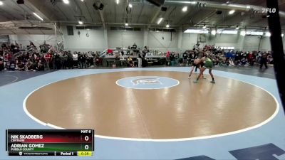 132 lbs Cons. Round 2 - Adrian Gomez, Pueblo County vs Nik Skadberg, Centauri