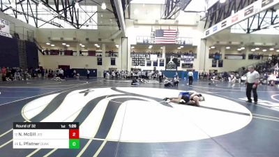 127 lbs Round Of 32 - Nathan McGill, Jesuit High School - Tampa vs Logan Pfistner, Quakertown