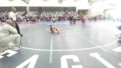 78-M lbs Round Of 32 - Jeryl Cole Jr., St. Francis Village Jaguars vs Blake Westervelt, Clearview