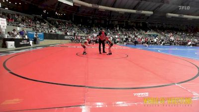 54 lbs Round Of 16 - Noah Torres, Standfast vs Madilyn Bauman, Kodiak Attack