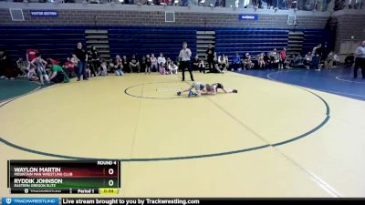 50 lbs Round 4 - Ryddik Johnson, Eastern Oregon Elite vs Waylon Martin, Mountain Man Wrestling Club