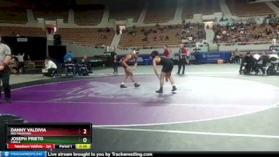 D1-138 lbs Cons. Round 1 - Danny Valdivia, Red Mountain vs Joseph Prieto, Cibola