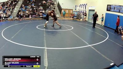 165 lbs Round 2 - Elijah Wilson, 843 SOT vs William Jenkins, Roar Wrestling Club