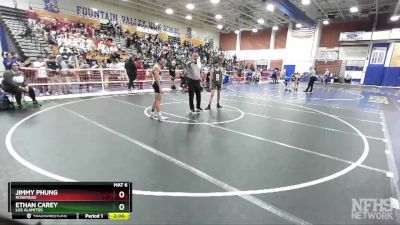 106 lbs Champ. Round 1 - Jimmy Phung, Rosemead vs Ethan Carey, Los Alamitos