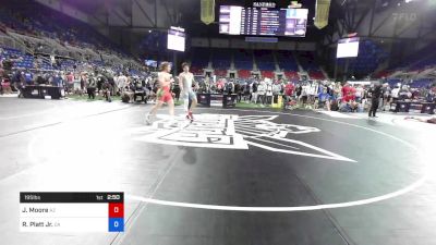 195 lbs Cons 64 #2 - Jackson Moore, Arizona vs Robert Platt Jr., California