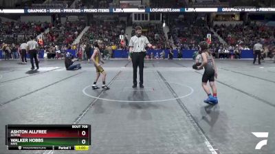 70 lbs Cons. Round 2 - Walker Hobbs, Hays vs Ashton Allfree, SlyFox