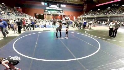 43 lbs Consi Of 8 #1 - Jackson McDougall, Silverback WC vs Bennett Booth, Windy City WC