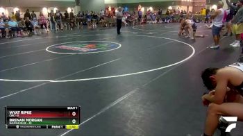 195 lbs Round 1 (6 Team) - Brenan Morgan, Nauman Blue vs Wyat Ripke, CWC