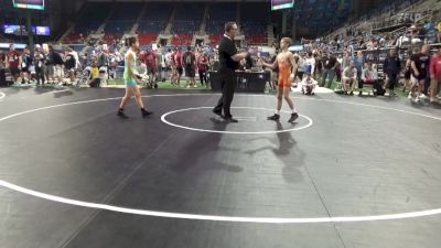 94 lbs Cons 32 #2 - Austin Hagevold, Illinois vs Dominic Pasquale, Illinois