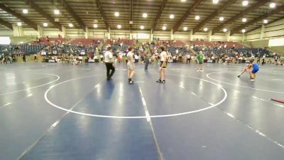 150 lbs Cons. Round 3 - Austin Larsen, Riverton Wolf Pack Wrestling vs Ashton Saunders, Davis Wrestling Club