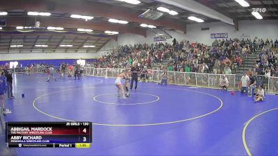 115 lbs Round 3 - Polly Olliff, Dallas Mat Club vs Macali Lade, Siuslaw High School Wrestling