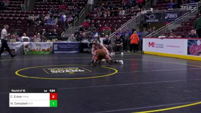 189 lbs Round Of 16 - Carter Euker, Perkiomen Valley vs Nathan Campbell, Norwin