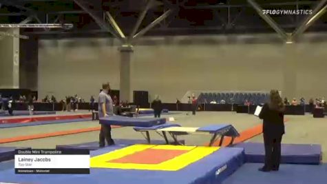 Lainey Jacobs - Double Mini Trampoline, Top Star - 2021 USA Gymnastics Championships