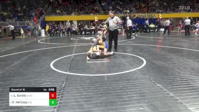 70 lbs Round Of 16 - Luca Sundo, Avonworth vs Easton Hertzog, Norwin