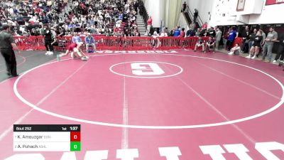 175 lbs Quarterfinal - Kian Amouzgar, Concord-Carlisle vs Anton Puhach, Ashland