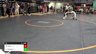 55 lbs Round Of 16 - Blake Kane, Council Rock North vs Jacobi Burkett, Claysburg-Kimmel