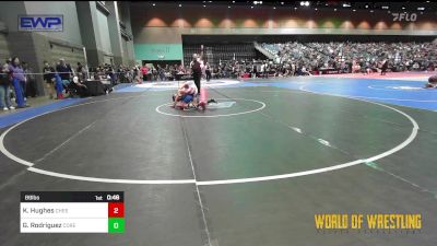 89 lbs Consi Of 16 #2 - Kevin Hughes, Chester vs Gerardo Rodríguez, CORE Wrestling