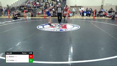 175 lbs Round 2 - Owen Tuttle, Over Time Wrestling vs Louis Walker, St. Francis Gladiators