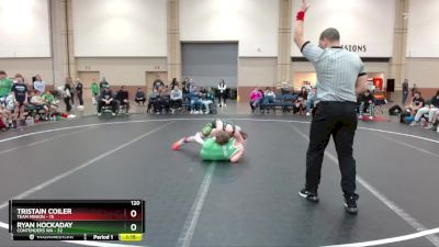 120 lbs Round 1 (6 Team) - Ryan Hockaday, Contenders WA vs Tristain Coiler, Team Minion