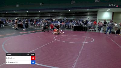 95 lbs Consolation - Libertie Nigh, OH vs Lilly Breeden, MO