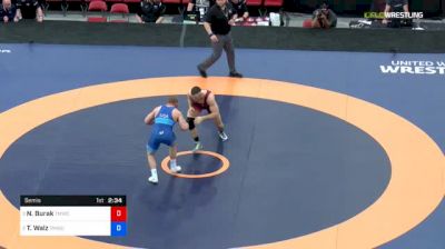 97 kg Semis - Nathan Burak, TMWC vs Ty Walz, TMWC