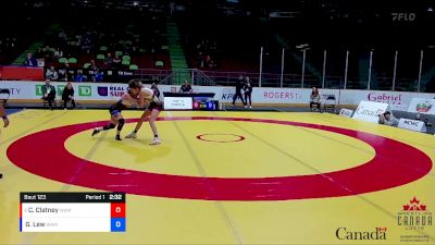 59kg Semifinal - Caitlin Clatney, Saskatoon WC vs Grace Lew, Dinos WC