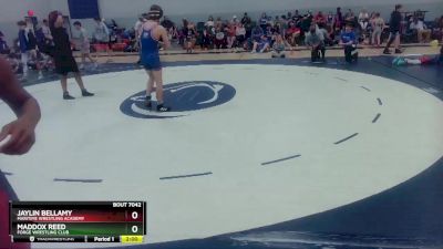 130 lbs Semifinal - Jaylin Bellamy, Maritime Wrestling Academy vs Maddox Reed, Forge Wrestling Club