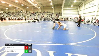 138 lbs Rr Rnd 2 - Luke Nieto, Powerbomb vs Alek VanBebber, Beast Of The East