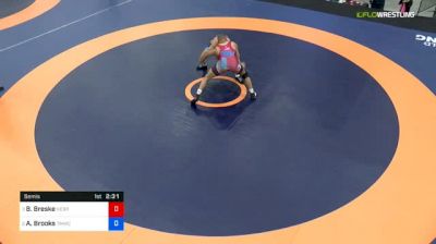 79 kg Semis - Beau Breske, Nebraska vs Aaron Brooks, TMWC/ EAP