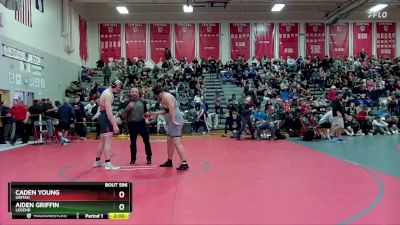 285 lbs Semifinal - Caden Young, Uintah vs Aiden Griffin, Legend