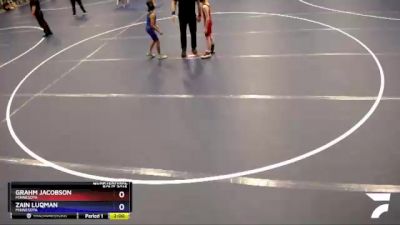 82 lbs Quarterfinal - Grahm Jacobson, Minnesota vs Zain Luqman, Minnesota