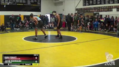 108 lbs Champ. Round 1 - Kain Conley, Napa SAL Wrestling Club vs Jacob Rodriguez, Dark Horse