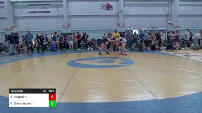 152-C lbs Round Of 32 - Zack Regotti, PA vs Riley Greathouse, OH