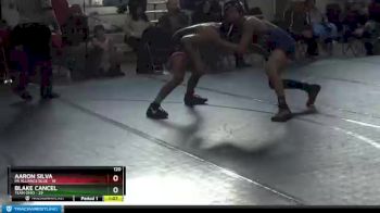120 lbs Round 3 (6 Team) - Aaron Silva, PA Alliance Blue vs Blake Cancel, Team Ohio
